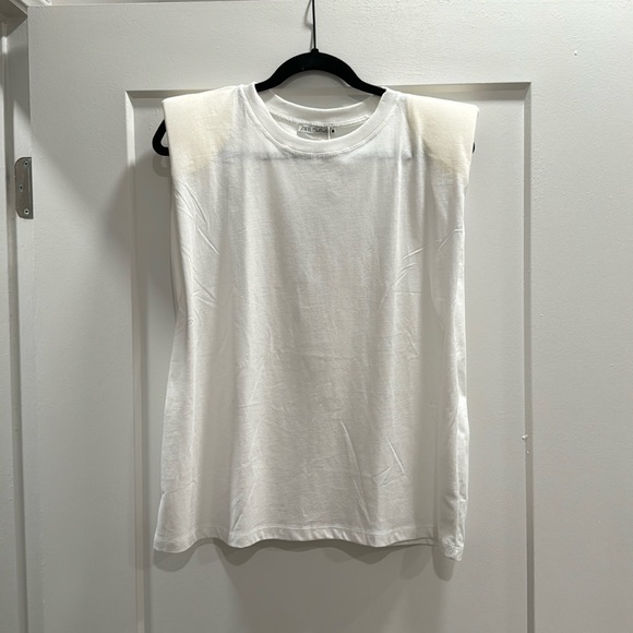 Zara white tshirt - Picture 1 of 2